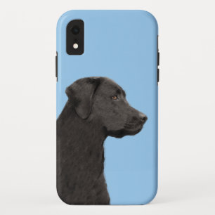 Labrador Retriever Black Painting Original Hund Ar Case-Mate iPhone Hülle