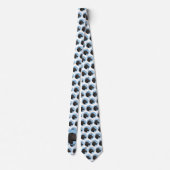 Labrador Retriever Black Painting Original Hund Ar Krawatte (Rückseite)