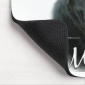 Labrador Retriever (blk) Mama 2 Mousepad (Ecke)