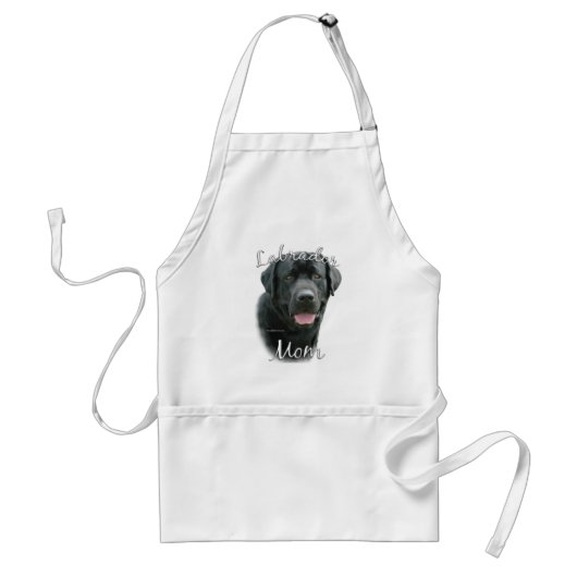 Labrador Retriever (blk) Mama 2 Schürze (Vorne)