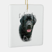 Labrador Retriever (blk) Vater 2 Keramikornament (Rechts)
