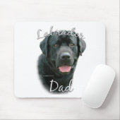 Labrador Retriever (blk) Vater 2 Mousepad (Mit Mouse)