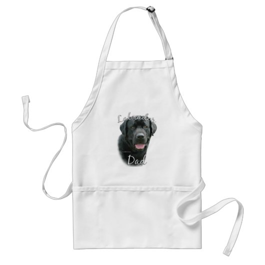 Labrador Retriever (blk) Vater 2 Schürze (Vorne)