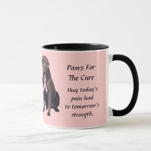 Labrador-Retriever-Brustkrebs-Tasse Tasse