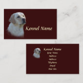 Labrador retriever-Brüter-Visitenkarte Visitenkarte (Vorne/Hinten)