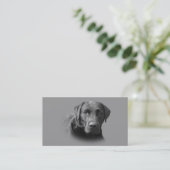Labrador retriever-Brüter-Visitenkarte Visitenkarte (Stehend Vorderseite)