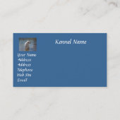 Labrador retriever-Brüter-Visitenkarte Visitenkarte (Rückseite)