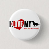 Labrador Retriever Button (Vorderseite)