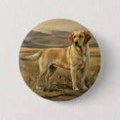 Labrador Retriever Button (Vorderseite)