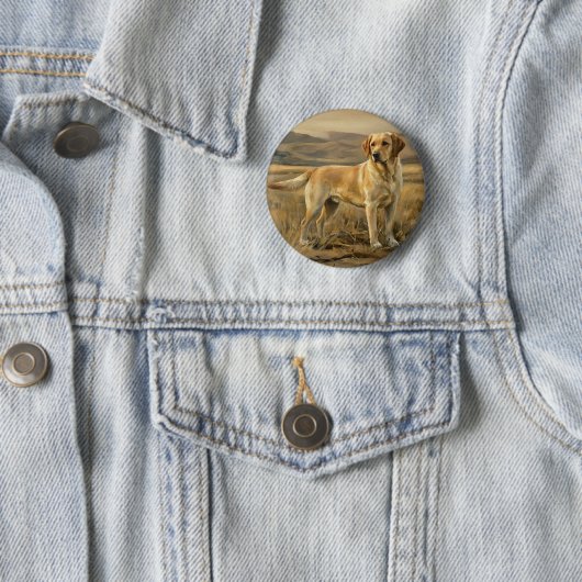 Labrador Retriever Button (Beispiel)