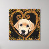 Labrador Retriever Canvas Print Leinwanddruck (Vorderseite)