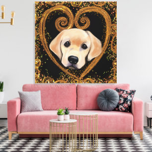 Labrador Retriever Canvas Print Leinwanddruck