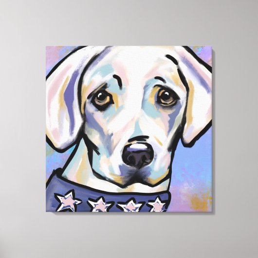 Labrador Retriever Canvas Print Leinwanddruck (Vorderseite)