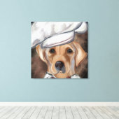 Labrador Retriever  Canvas Print Leinwanddruck (Insitu (Holzboden))