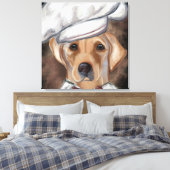 Labrador Retriever  Canvas Print Leinwanddruck (Insitu (Schlafzimmer))