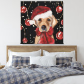 Labrador Retriever  Canvas Print Leinwanddruck (Insitu (Schlafzimmer))
