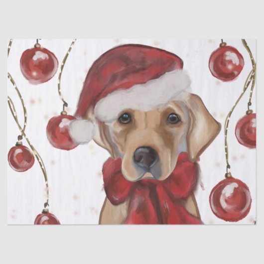 Labrador Retriever  Canvas Print Seidenpapier (Vorderseite)