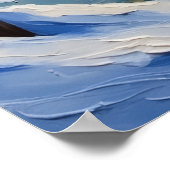 Labrador Retriever Christmas Boat Holiday Poster (Ecke)