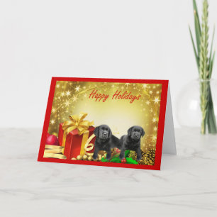 Labrador Retriever Christmas Card Geschenk5 Feiertagskarte