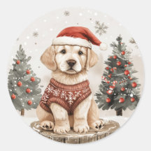 Labrador Retriever Christmas Dog