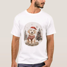 Labrador Retriever Christmas Dog T-Shirt