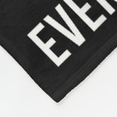 Labrador Retriever Christmas I'm Fine Everything I Fleecedecke (Ecke)