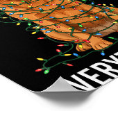 Labrador Retriever Christmas I'm Fine Everything I Poster (Ecke)