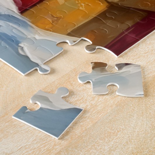 Labrador Retriever Christmas Santa Bag Adventure Puzzle (Seite)