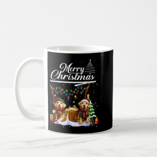 Labrador Retriever Christmas Tree Decorations Dog  Kaffeetasse (Links)
