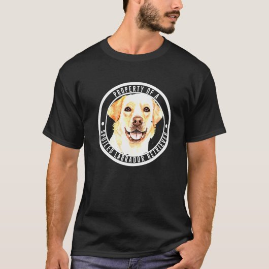 Labrador Retriever Clothes Hund T-Shirt (Vorderseite)
