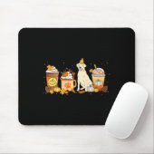 Labrador Retriever Coffee Pumpkin Gewürz Fall Dank Mousepad (Mit Mouse)
