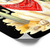 Labrador Retriever Cowboy Dog Western Llabrador Co Poster (Ecke)