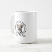 Labrador Retriever Credo Kaffeetasse (Vorderseite Links)