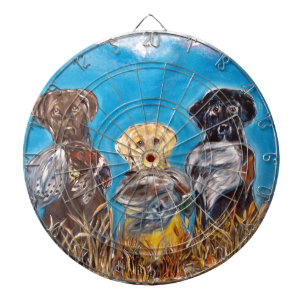 LABRADOR RETRIEVER DARTSCHEIBE