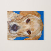 Labrador retriever, das Puzzlespiel malt Puzzle (Horizontal)