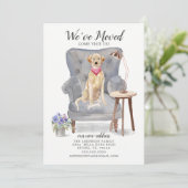 Labrador retriever Dog | Ankündigung der Beförderu (Stehend Vorderseite)