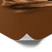 Labrador Retriever Dog, anpassbar Poster (Ecke)