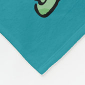 Labrador Retriever Dog Art Color Blocks Name Fleecedecke (Ecke)