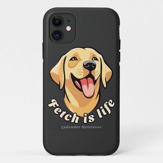 Labrador Retriever Dog Case-Mate iPhone Hülle (Rückseite)