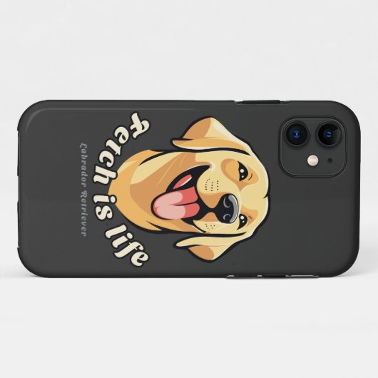 Labrador Retriever Dog Case-Mate iPhone Hülle (Rückseite (Horizontal))