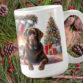 Labrador Retriever Dog Christmas Cozy Holiday Kaffeetasse