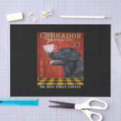 Labrador Retriever Dog Coffee Seidenpapier (Handwerk)