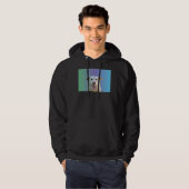 Labrador Retriever Dog Face Hoodie (Vorne ganz)