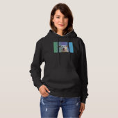 Labrador Retriever Dog Face Hoodie (Vorne ganz)