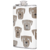 Labrador Retriever Dog Flachmann (Links)