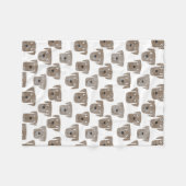 Labrador Retriever Dog Fleecedecke (Vorderseite (Horizontal))