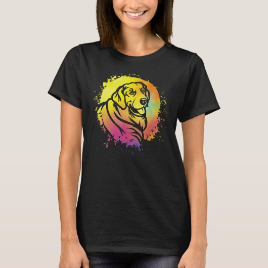 Labrador Retriever Dog Funny Saying_1 T-Shirt (Vorderseite)