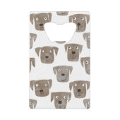 Labrador Retriever Dog Geldbeutel Flaschenöffner (Vorderseite)