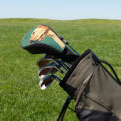 Labrador Retriever Dog Golf Headcover (In SItu)