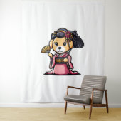 Labrador Retriever Dog Kimono Wandteppich (Beispiel)